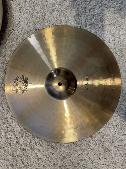 Paiste Cymbal Pack - 3 Cymbals (Used)