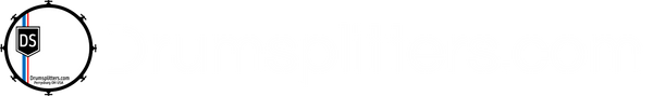 Drumsplitter logo with text