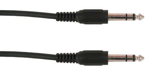 Economy Stereo 1/4" Interconnect Male/Male Cable