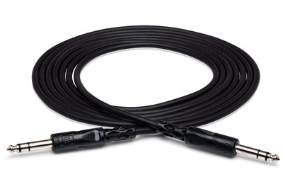 Hosa® Balanced Interconnect Cable 1/4" TRS to 1/4" TRS - Drumsplitters.com