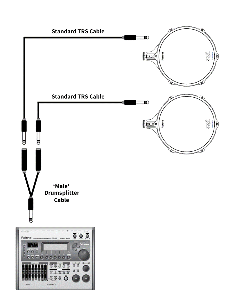 Male Drumsplitter Schematic