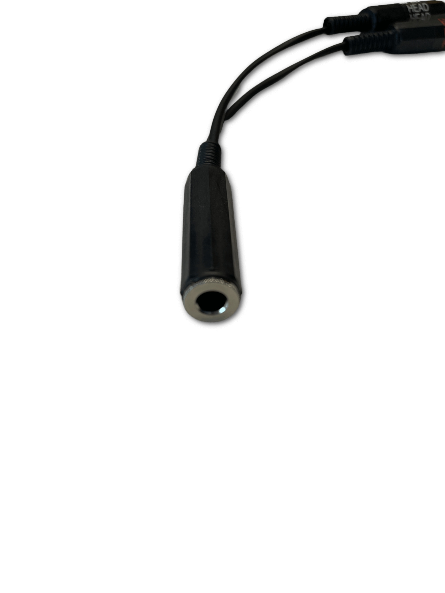 Female splitter cable for Roland® e-drums, designed for dual sound output from a single module input.